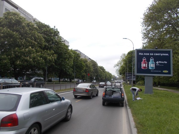 1-1. bul. Vladislav Varnenchik - after Bus Station_towards Sofia, MALL Varna