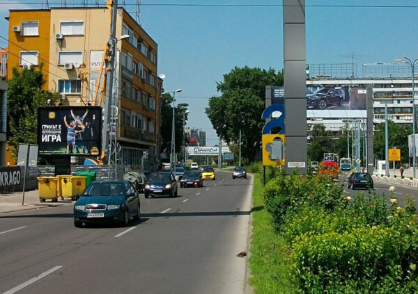 4-2. bul. Tsar Boris III (against Plovdiv Fair)_towards roundabout MPP