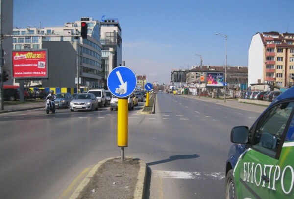 44-2. bul. Todor Aleksandrov before bul. Opalchenski, after Business Center Teksim Bank_towards Lyulin