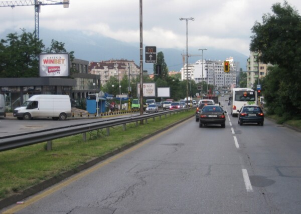 97-2. bul. G.M.Dimitrov - before bul. N.Gabrovski, crossroad SHELL_towards bul. Simeonovsko shose