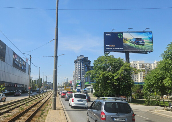MB 35. Lyulin district – Tsaritsa Yoanna Blvd. – against West Mall, in front of OMV