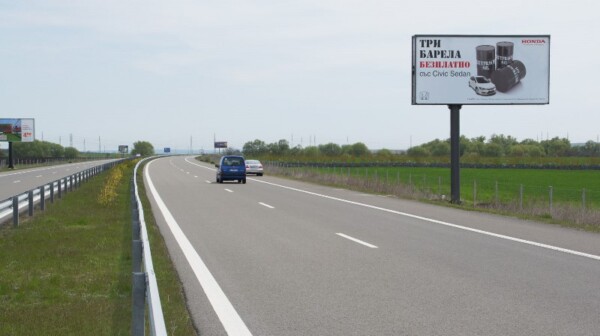 61-1. AM Trakia, Burgas-Karnobat - 354+800 km_towards Burgas
