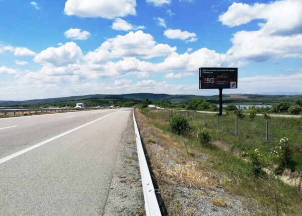 74-1. AM Struma, Sofia - Kulata, Dupnitsa - 318+020 km - left_towards Kulata