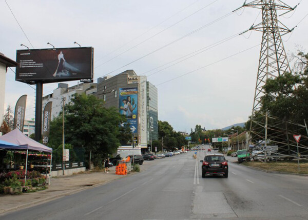 MB 59. Nikola Petkov Blvd. - after the crossroad with Tsar Boris III Blvd. -