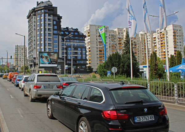 129. ж.к. Люлин - бул. Царица Йоанна - к-ще тунела, с/у MEGA Mall, до OMV