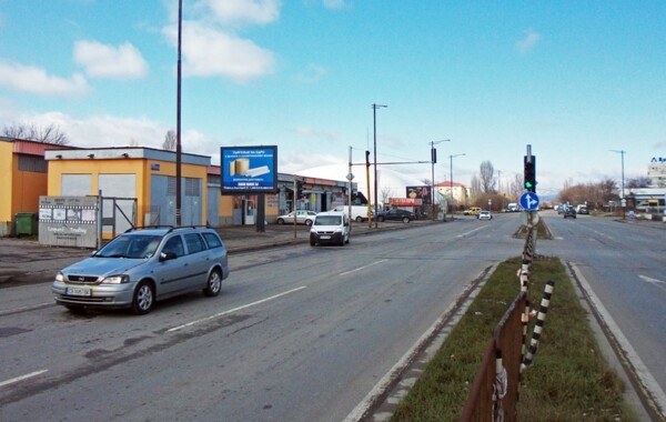 103-2 ж.к. Дружба - бул. Проф. Цв. Лазаров - след ул. Гео Милев - срещу Kaufland - 2_посока Висше Транспортно У-ще